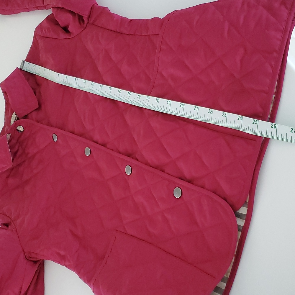 Burberry Quilted Jacket in Dark Fuchsia - Picture 4 of 11